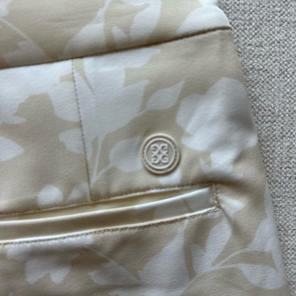 G/FORE White and Cream Floral Mini Skirt - Picture 8 of 8